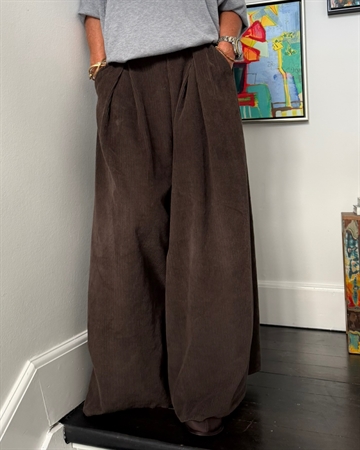 Cabana Living Friga Fløjls Buksenederdel 824687.345 Brown